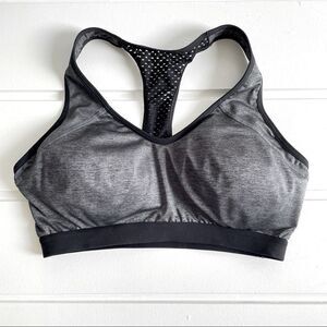 Reebok Mesh T Back Keyhole Padded Sports Bra S/M